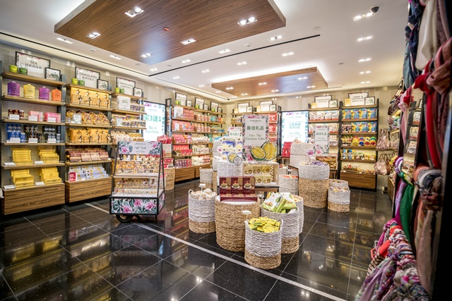 A collection of candies and chocolate on the 2_F of T Galleria by DFS, Singapore