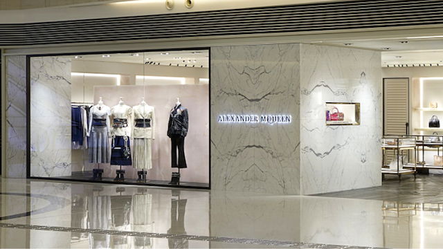 Alexander McQueen Hong Kong in Elements Inside Retail