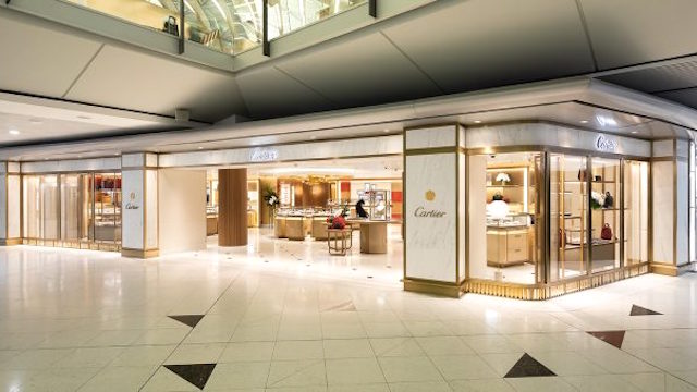 Cartier boutique opens at Hong Kong 