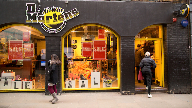 Dr Martens store network to double 
