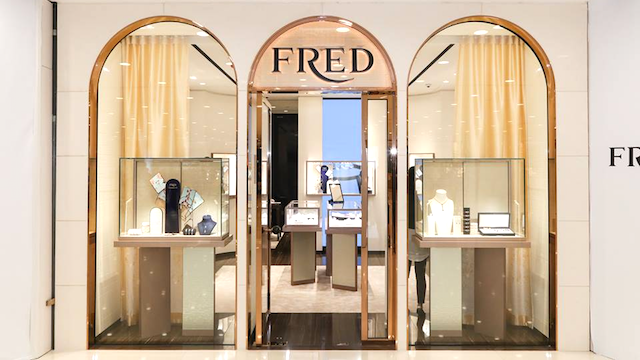 HONG KONG - FEBRUARY 4, 2018: Fred store in Hong Kong. French jewelry brand  FRED is created in 1936 Stock Photo - Alamy