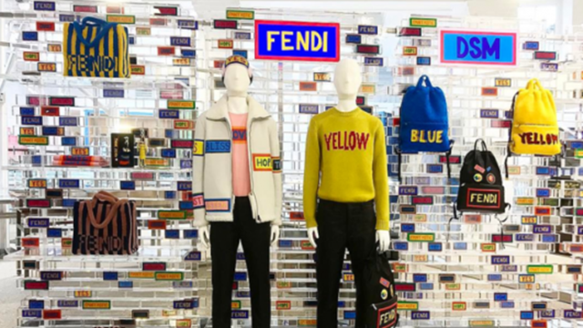 Fendi opened a new flagship store in Tokyo at Omotesando