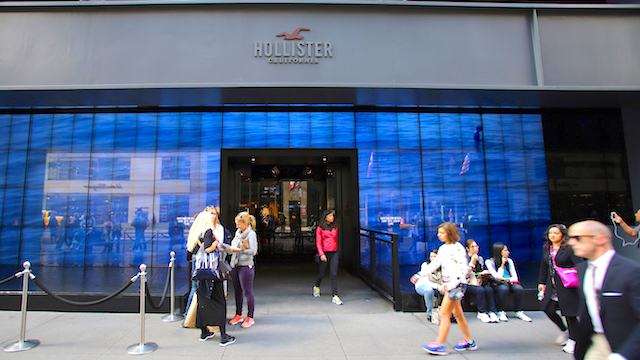 hollister flagship store