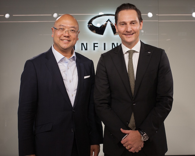 Image 1 - Charles Ng, Associate Director-General from Invest HK & Dane Fisher, General Manager, Global Business Transformation & Brand at INFINITI