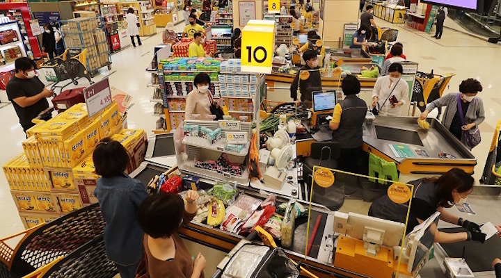 Korea Retail sales in August 2020