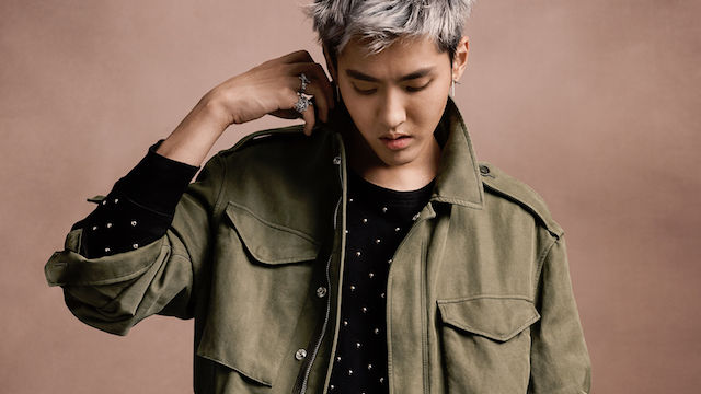 China's Triple Threat Kris Wu Collaborates With Burberry For