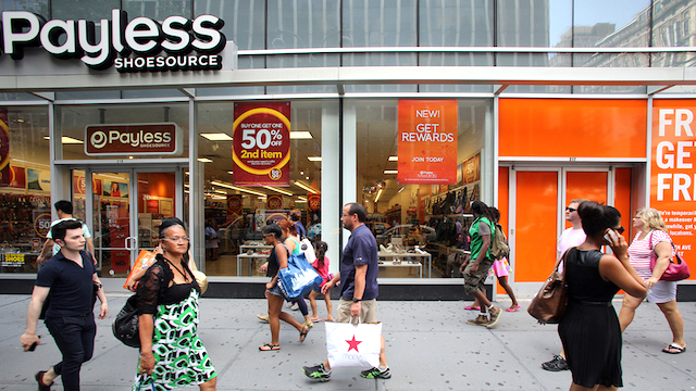 Payless Shoes on brink of collapse 