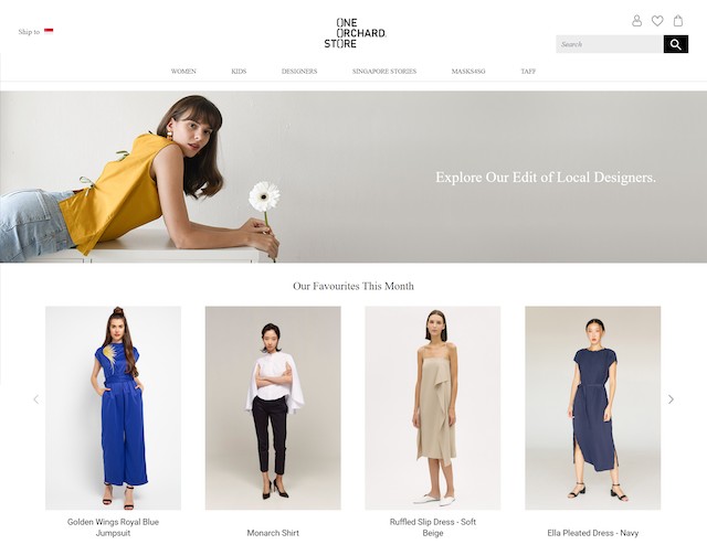 Singapore fashion labels get boost from OneOrchard online store ...