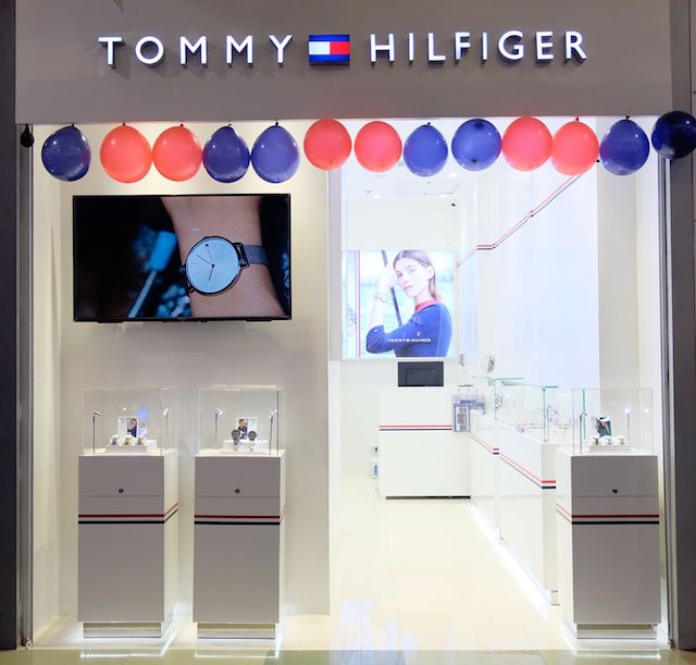 tommy hilfiger watches showroom