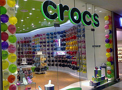crocs shopping