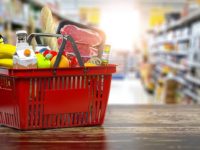 Image of shopping basket with groceries