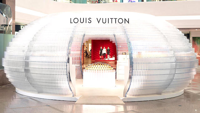 lv pop up store