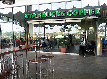Starbucks franchise malaysia