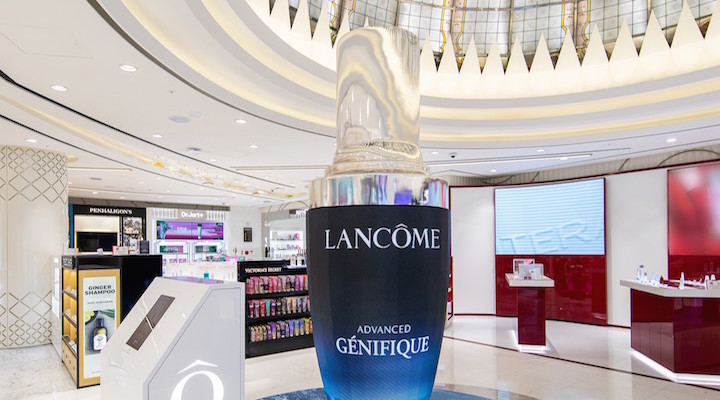 Lancome opens smart store at Lotte Duty Free flagship