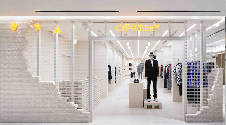 systematisk excitation tofu Off-White opens boutique in Tokyo's Ginza - Inside Retail