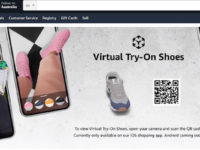 Amazon US launches virtual try-ons for shoes