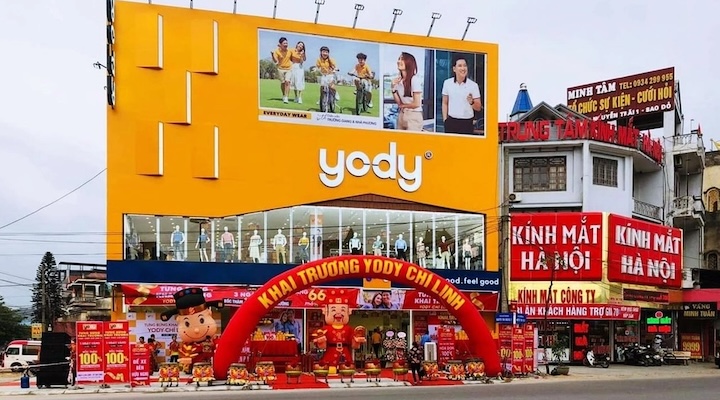 Vietnamese fashion brand Yody launches first store in Thailand