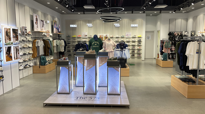 New Balance store at Aeon 3. Image by Michael Baker