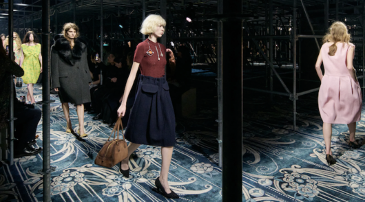 The Fall/Winter 2025 Prada show by Miuccia Prada and Raf Simons