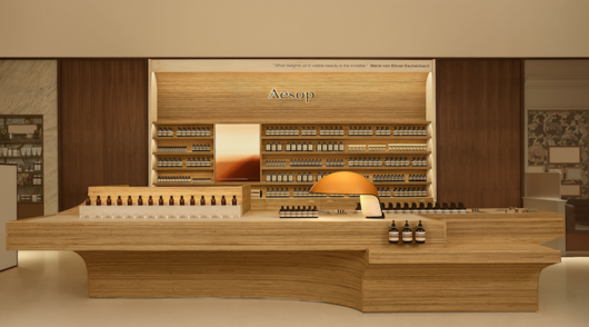 Image of Aesop store in Bangkok.