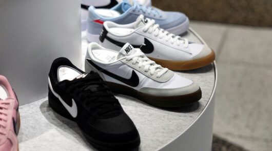 Image of Nike shoes at the mall