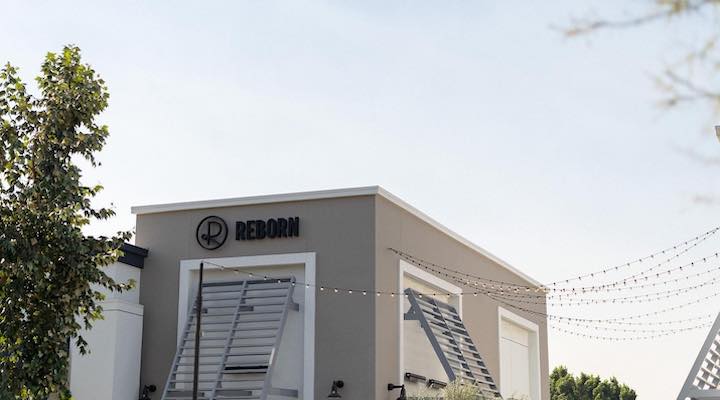 Image of Reborn Coffee building.