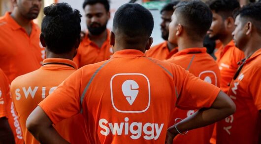 Swiggy gig workers