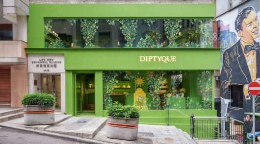 Diptyque street-level store in Hong Kong