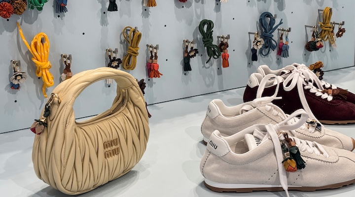 Miu Miu this year captured first-time luxury buyers with leather bag charms.