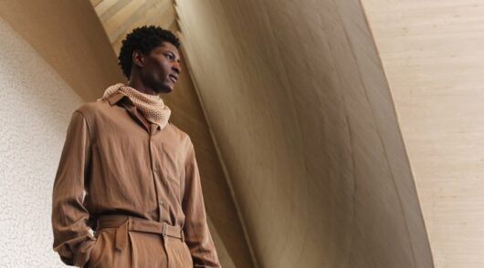 Image of man in H&M clothing.