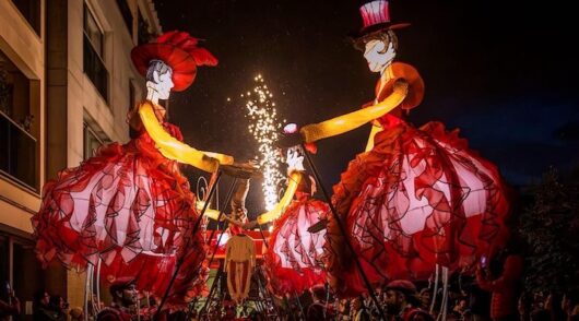 Street performance troop