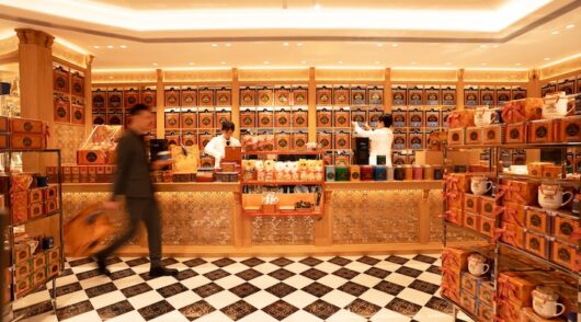 Bacha Coffee store in China