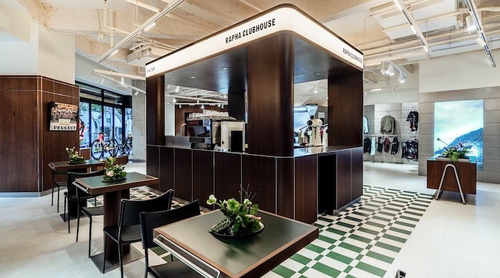 Rapha’s first Clubhouse in Mainland China.