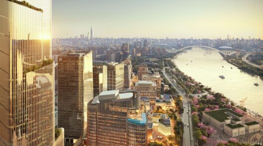 Westbund Central aerial view