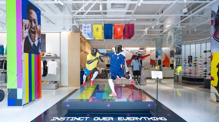 Nike store in Hong Kong