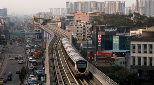 AI-powered transit corridor in Bengaluru.