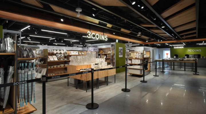 3Coins Taipei store