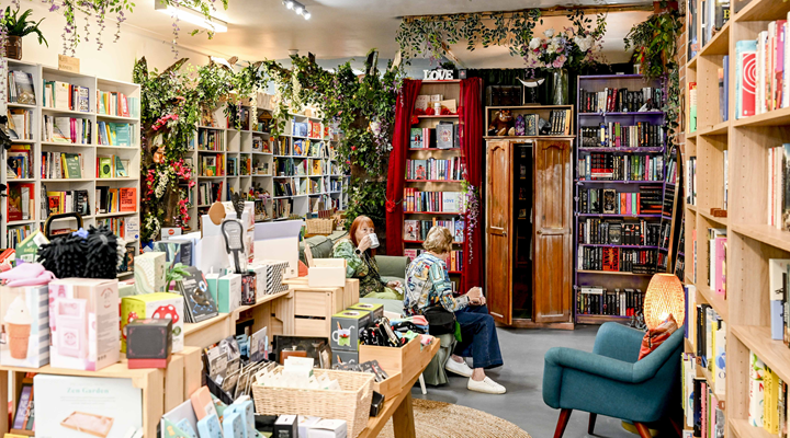 The new Book Nook is designed around people staying put.
