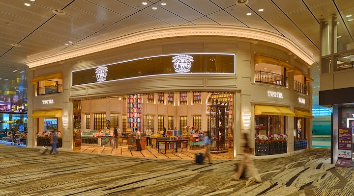 TWG Tea launches its largest global flagship at Changi Airport Terminal 3
