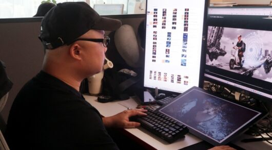 AI film production in China.